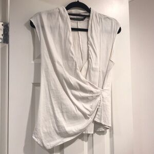 Zara crossover top size large